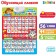 The training poster "My first alphabet", with sound, works from batteries