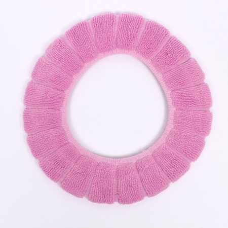 Soft cover on the lid and seat of the toilet (pink)-5