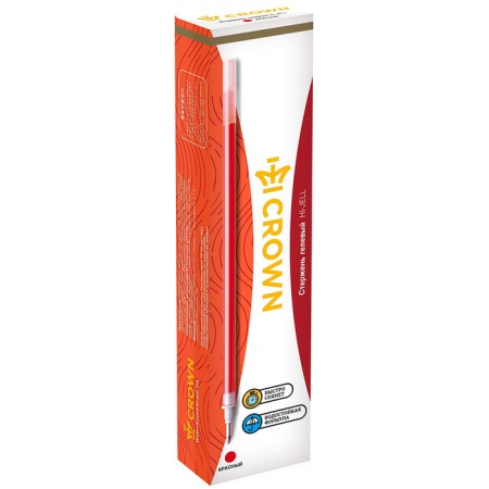 Gel rod 0.5 mm, 138 mm, red ink-1