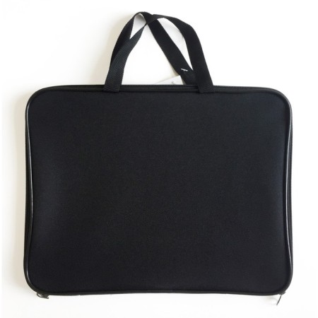 Folder with handles textile A4, 360 x 270 x 20 mm, inner pocket Calligrata, "office" 1Sh421, black-1