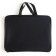 Folder with handles textile A4, 360 x 270 x 20 mm, inner pocket Calligrata, "office" 1Sh421, black