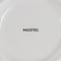 Menzhnya Porcelain 5 cells Magistro "Tandy", d = 30 cm, white color