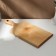 Groot board with ADELICA handle, 40 × 19 × 2.2 cm, covered with oil, whole birch