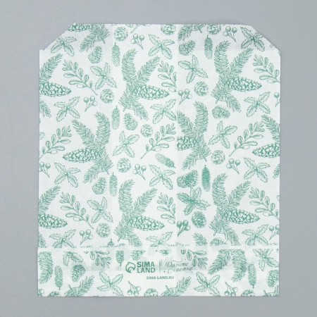 Pack Pack Pack, V-shaped bottom, "New Year's spruce", 14 x 16 cm, New Year-2