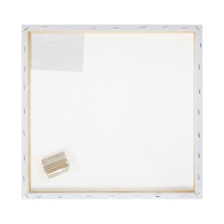 Canvas on a subframe of 1.6x40x40 cm, calligrata, cotton 100%, acrylic soil, fine -grained, 280g/m²-6