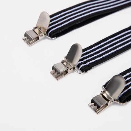 Adults adults, width 2.5 cm, black/beige color-3