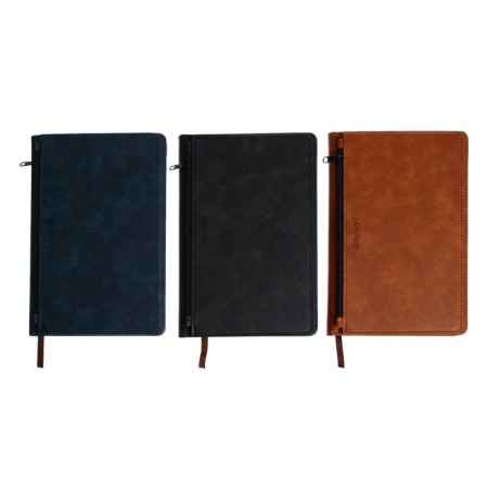 Delivery of a low -up a5, 140 sheets, in a cage, leatherette cover, with pockets, mix