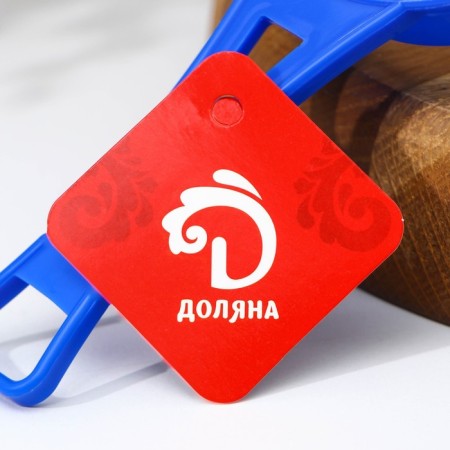 Сито пластиковое круглое с ручкой Доляна, d=9 см, цвет МИКС-4