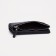 Women's wallet on magnets, black color