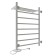 The electric heated tower "Sanprise" Aurora P8, 500x800 mm, right, white