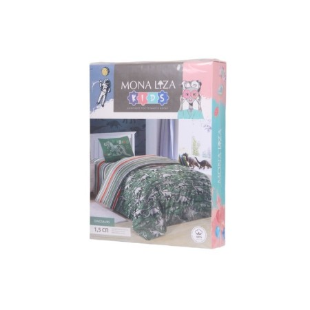 Bed linen 1.5 joint venture dinosaurs, size 150x215 cm, 145x210 cm, 50x70 cm-4
