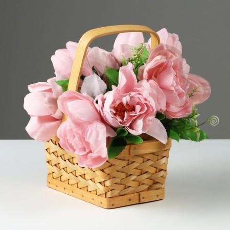 Wicker basket, 19.5 x 13 x h9.5/24 cm, sequoia-1