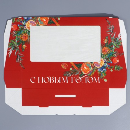 Folding box "Winter fruits", 20 x 12 x 4 cm, New Year-4