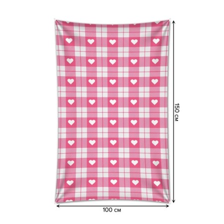 Decorative panel with photo printing "Heart in a cage", vertical, size 100x150 cm-1