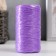 Gingerbread for manual knitting 100% polypropylene 200m/50g. (16-violet)