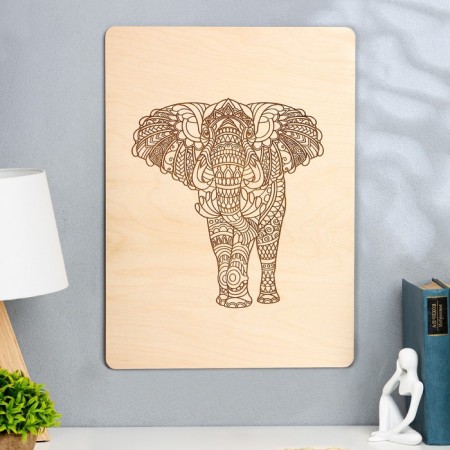 Panel wall "Elephant" 360 x 480 mm