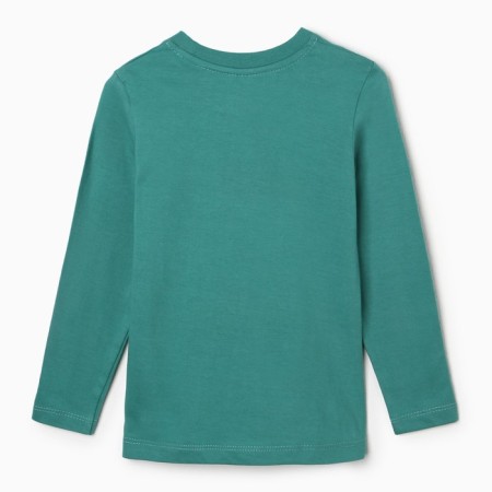 Longslit for the boy, the color is green, height is 86 cm-1
