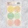 Stickers for gifts and flowers "Frames - Vespes", 9 x 16 cm