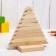 Children's pyramid "Christmas tree", wooden, material: birch