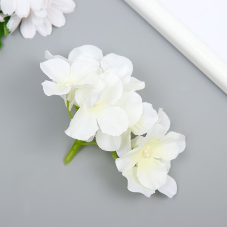Flowers for decoration "hydrangea" white 10x10 cm-3