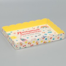 Bearbox, confectionery packaging with PVC lid, 