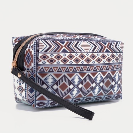 Lightning cosmetic bag, blue color-1