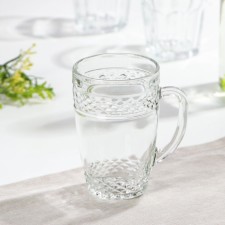 Glass mug, 400 ml, mix