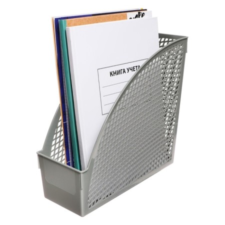 Paper tray Vertical Calligrata "Office Class" for papers, gray-5