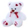 Soft toy "Bear Kelvin" White, 50 cm