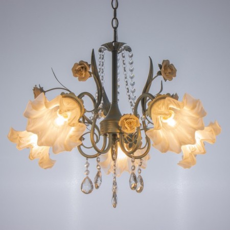 Lyana chandelier 5he27 40w Blue 45x45x40-90 cm Bayerlux-2
