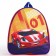 Baby backpack for the boy "Cool car", 23x20.5 cm cm, lightning department, red color