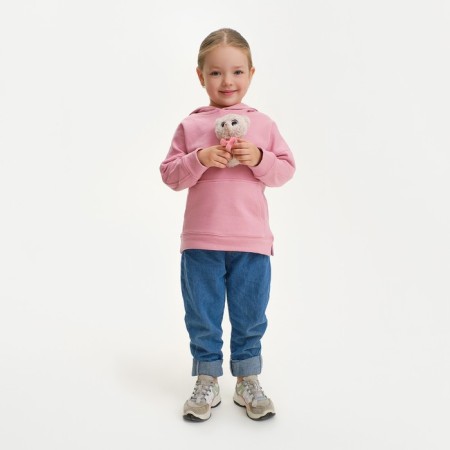 Худи для девочки KAFTAN "Basic line", размер 34 (122-128), цвет розовый-5