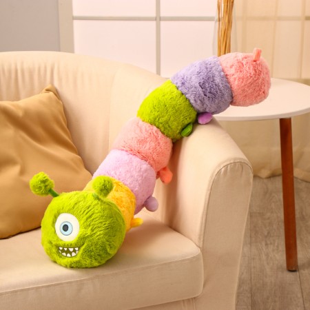 Soft toy "caterpillar", 75 cm, multi -colored