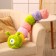Soft toy "caterpillar", 75 cm, multi -colored