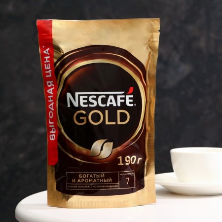 Nescafe Gold Package, 190 g coffee