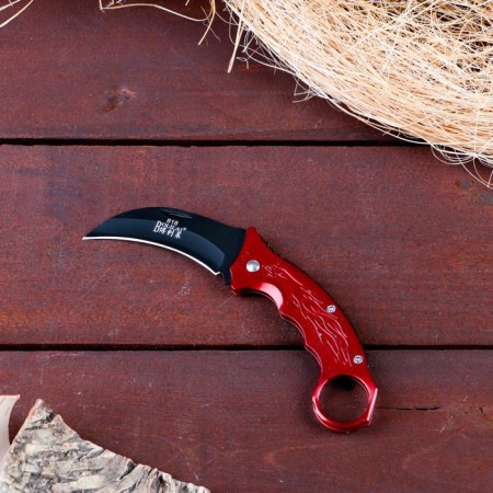 Knife Kerambit "Flame" 16cm, blade 70mm/2mm, mix