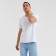Men's T-shirt Minaku Regular Fit: White color, rr 52