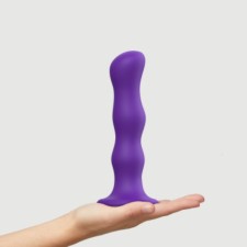 Fallomitator Strap-on-ume Dildo Geisha Ball Violet XL, 19 cm