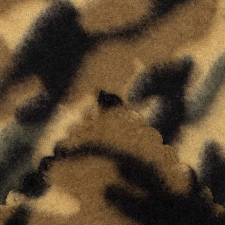 Plaid "Ethel" green camouflage 130x150 cm, 100% p/e, fleece 160 g/m2-3