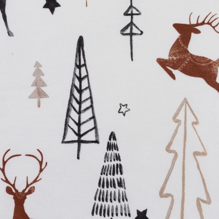 Apron "Dolyana" X-Mas 60x65cm, 100%HL, Rogozhka 164 g/m2-2