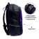 School backpack, 37 x 26 x 13 cm, ergonomic back, calligrata with "mask"