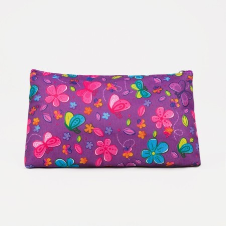 Lightning cosmetic bag, purple color-1