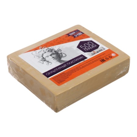 Plasticine sculptural 500 g Calligrata hard, bodily