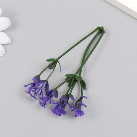 Artificial plant for creativity "celandine" set 12 pcs violet 9 cm-3