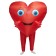 Film "Heart" with hands, height 150-190 cm