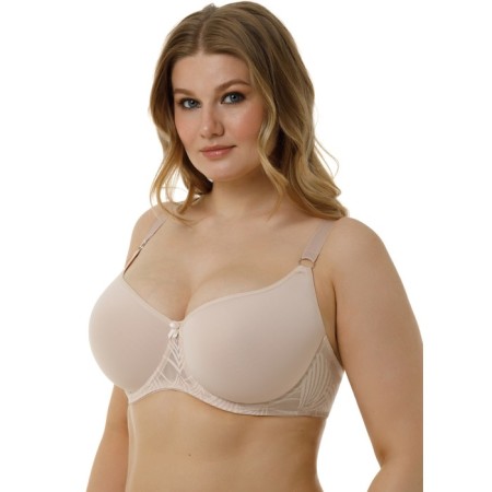 Women's bras of Lengy, size 75c, color silver peony shadow-1