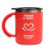 Thermal circle, 450 ml, the campaign "smart to mom", retains heat 2 hours, red