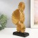 Souvenir Polystone "Fanny Palma" Gold 5.5x13x24.5 cm