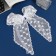 Hair elastic band Bant "Schoolgirl" Galant Lace Disor, 24x17 cm, White
