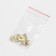 Photo frame plastic 40x50 cm, gold with white (plastic screen)